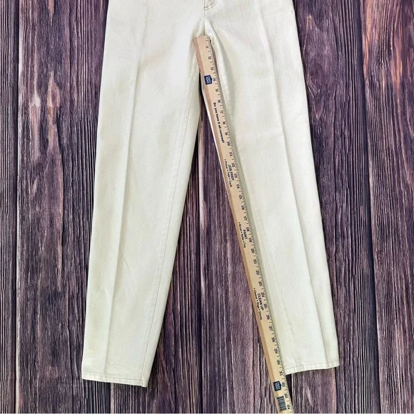 Vintage Escada by Margaretha Ley Cream Jeans w/ Nautical & Star Embroidery - Picture 7 of 11